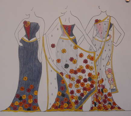Sari design